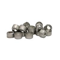 8 mm Blank Crimp Cap Open-Hole 156 (100/pk) 